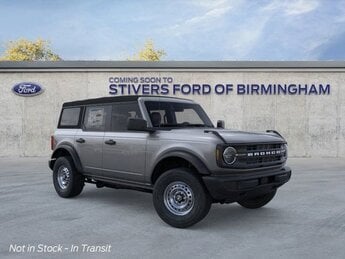 2025 Carbonized Gray Metallic Ford Bronco Base Automatic 4X4 2.3L EcoBoost I-4 Engine SUV