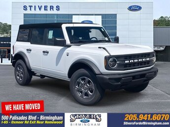 2025 Oxford White Ford Bronco Big Bend 4 Door 2.3L EcoBoost I-4 Engine 4X4 SUV