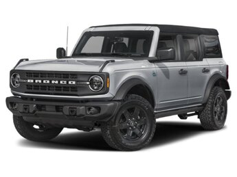 2024 Iconic Silver Metallic Ford Bronco Black Diamond 4 Door 2.7L EcoBoost V6 Engine 4X4