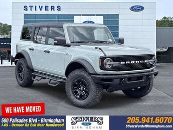 2024 Cactus Gray Ford Bronco Wildtrak SUV 4X4 2.7L EcoBoost V6 Engine Automatic 4 Door