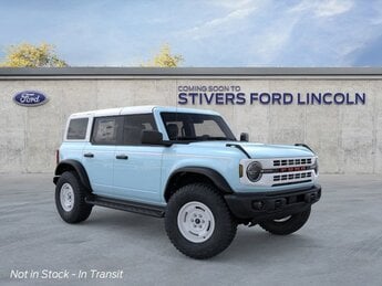 2025 Robins Egg Blue Ford Bronco Heritage Edition SUV 4 Door 2.7L EcoBoost V6 Engine Manual