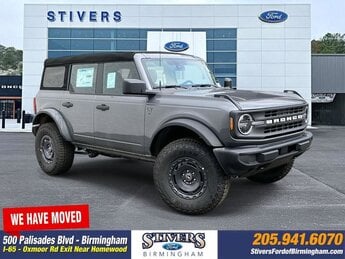 2025 Carbonized Gray Metallic Ford Bronco Base 2.3L EcoBoost I-4 Engine Automatic 4 Door