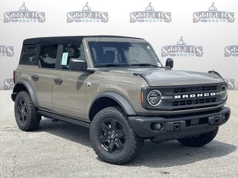 2025 Grey Ford Bronco Big Bend 2.3L EcoBoost I-4 Engine Automatic 4X4 SUV