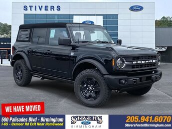 2025 Shadow Black Ford Bronco Big Bend 4 Door 2.3L EcoBoost I-4 Engine SUV Automatic 4X4