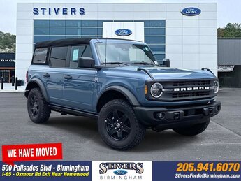 2025 Azure Gray Metallic Tri-Coat Ford Bronco Big Bend 2.3L EcoBoost I-4 Engine 4X4 4 Door Automatic SUV