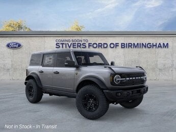 2025 Gray Metallic Ford Bronco Badlands SUV Manual 2.7L EcoBoost V6 Engine