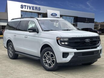 2025 Space Silver Metallic Ford Expedition Max ACTIVE MAX EcoBoost 3.5L V6 GTDi DOHC 24V Twin Turbocharged Engine Automatic SUV RWD