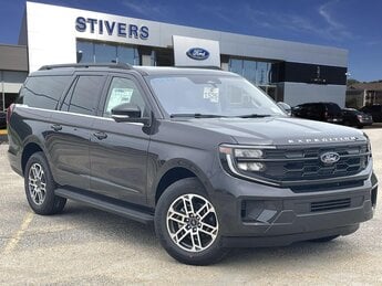 2025 Dark Matter Gray Metallic Ford Expedition Max ACTIVE MAX RWD EcoBoost 3.5L V6 GTDi DOHC 24V Twin Turbocharged Engine 4 Door SUV Automatic