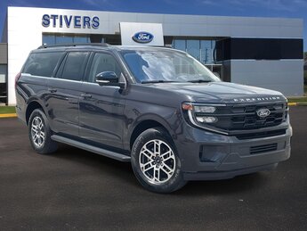 2025 Dark Matter Gray Metallic Ford Expedition Max ACTIVE MAX RWD EcoBoost 3.5L V6 GTDi DOHC 24V Twin Turbocharged Engine 4 Door SUV Automatic