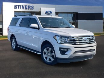 2019 White Platinum Ford Expedition Max XLT SUV 4 Door Automatic RWD