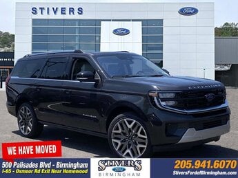 2025 Dark Matter Gray Metallic Ford Expedition Max Platinum 4 Door 4X4 3.5L V6 Engine SUV