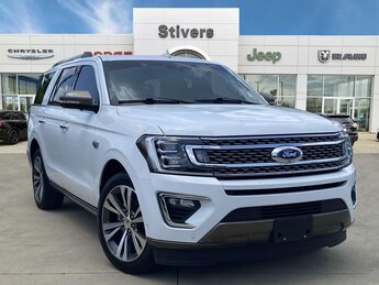 2021 Oxford White Ford Expedition King Ranch EcoBoost 3.5L V6 GTDi DOHC 24V Twin Turbocharged Engine Automatic SUV