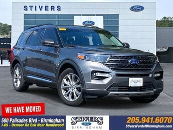 2022 Carbonized Gray Metallic Ford Explorer XLT SUV 2.3L EcoBoost I-4 Engine Automatic RWD