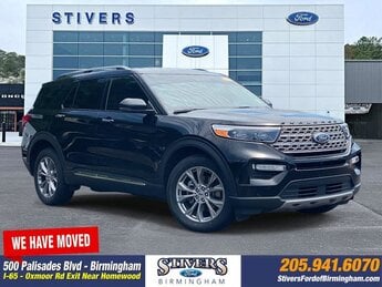 2023 Agate Black Metallic Ford Explorer Limited 4X4 SUV 4 Door 2.3L EcoBoost I-4 Engine