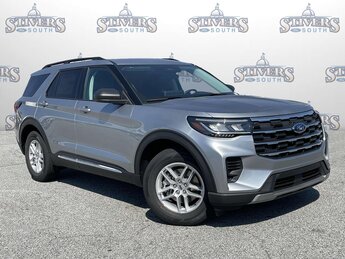 2025 Silver Metallic Ford Explorer Active Automatic 2.3L EcoBoost I-4 Engine 4 Door