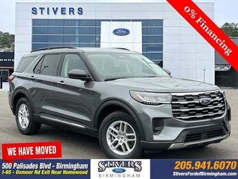 2025 Carbonized Gray Metallic Ford Explorer Active Automatic 4 Door 2.3L EcoBoost I-4 Engine RWD SUV
