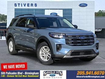 2025 Vapor Blue Metallic Ford Explorer Active Automatic 2.3L EcoBoost I-4 Engine RWD SUV 4 Door