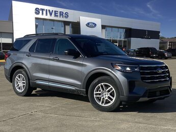 2025 Carbonized Gray Metallic Ford Explorer Active 4 Door 2.3L EcoBoost I-4 Engine SUV Automatic