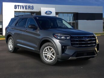 2025 Carbonized Gray Metallic Ford Explorer Active Automatic RWD SUV 2.3L EcoBoost I-4 Engine 4 Door