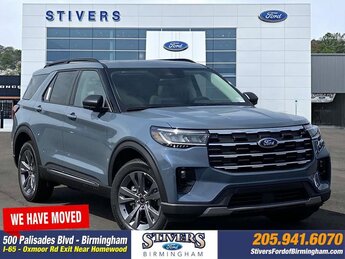 2025 Vapor Blue Metallic Ford Explorer Active SUV Automatic 4X4 2.3L EcoBoost I-4 Engine