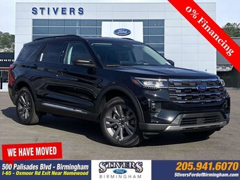 2025 Agate Black Metallic Ford Explorer Active Automatic 4 Door 2.3L EcoBoost I-4 Engine 4X4 SUV