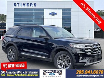 2025 Agate Black Metallic Ford Explorer Active 4 Door 4X4 2.3L EcoBoost I-4 Engine