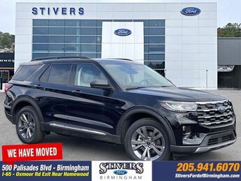 2025 Agate Black Metallic Ford Explorer Active 4 Door 2.3L EcoBoost I-4 Engine 4X4 Automatic
