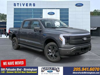 2025 Gray Metallic Ford F-150 Lightning Flash 4 Door Automatic Truck