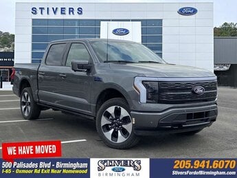 2025 Carbonized Gray Metallic Ford F-150 Lightning Platinum 4 Door Truck AWD
