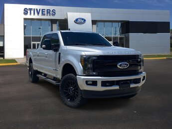 2019 Ingot Silver Ford Super Duty F-250 SRW Lariat 4 Door Power Stroke 6.7L V8 DI 32V OHV Turbodiesel Engine Automatic