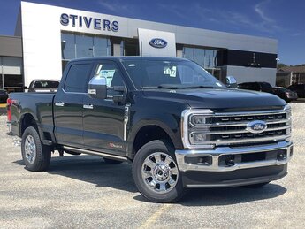 2025 Agate Black Metallic Ford Super Duty F-250 SRW King Ranch Truck 4X4 4 Door Automatic 6.7L High Output Power Stroke V8 Diesel Engine