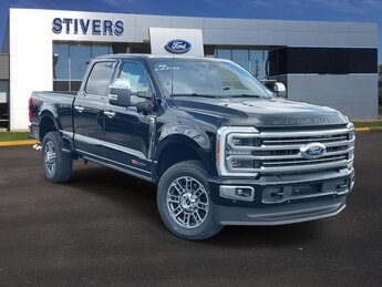 2025 Agate Black Metallic Ford Super Duty F-250 SRW Platinum 4 Door Truck 4X4