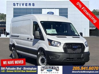 2024 Oxford White Ford Transit Cargo Van Base Automatic RWD 3.5L V6 Flex Fuel Engine Van 3 Door