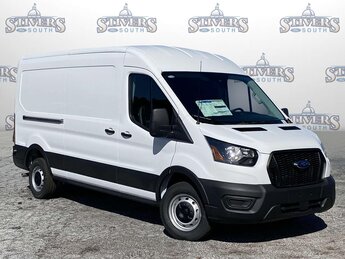 2024 Oxford White Ford Transit Cargo Van Base Van Automatic RWD