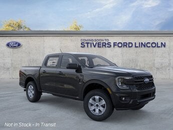 2025 Shadow Black Ford Ranger XL Truck EcoBoost 2.3L I4 GTDi DOHC Turbocharged VCT Engine 4 Door