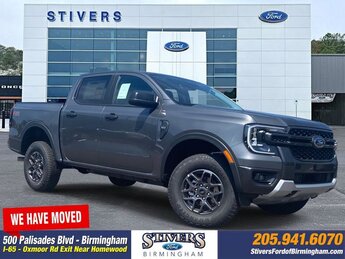 2025 Carbonized Gre Ford Ranger XLT 4 Door Truck Automatic 4X4 EcoBoost 2.3L I4 GTDi DOHC Turbocharged VCT Engine