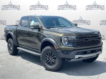 2025 Green Ford Ranger Raptor Automatic 3.0L EcoBoost V6 Engine 4 Door