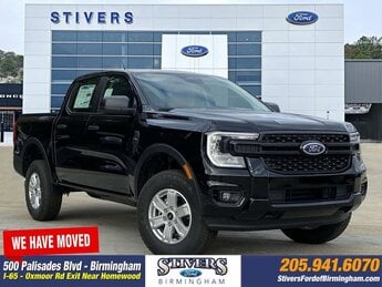 2024 Shadow Black Ford Ranger XL EcoBoost 2.3L I4 GTDi DOHC Turbocharged VCT Engine 4X4 Truck