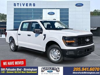 2025 Oxford White Ford F-150 XL 2.7L V6 EcoBoost Engine RWD 4 Door Automatic