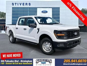 2025 Oxford White Ford F-150 XL Truck 4X4 4 Door 2.7L V6 EcoBoost Engine
