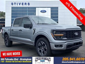 2025 Iconic Silver Metallic Ford F-150 STX Automatic Truck 4 Door
