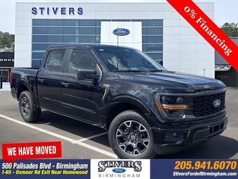 2025 Agate Black Metallic Ford F-150 STX 4 Door RWD Truck Automatic 2.7L V6 EcoBoost Engine