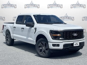 2025 Oxford White Ford F-150 STX Truck Automatic 4 Door 2.7L V6 EcoBoost Engine 4X4