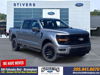 2025 Iconic Silver Metallic Ford F-150 STX Automatic 4 Door 4X4 Truck
