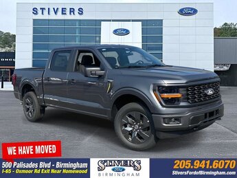 2025 Carbonized Gray Metallic Ford F-150 STX Automatic 2.7L V6 EcoBoost Engine Truck 4X4 4 Door