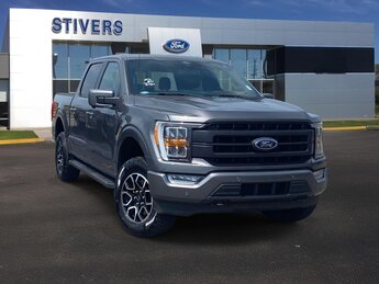 2021 Gray Ford F-150 Lariat Automatic 4X4 3.5L V6 EcoBoost Engine 4 Door