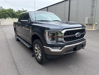 2021 Smoked Quartz Metallic Tinted Clearcoat Ford F-150 King Ranch 4X4 4 Door Automatic Truck 3.5L PowerBoost Full-Hybrid V6 Engine