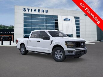 2025 Oxford White Ford F-150 XL 3.5L PowerBoost Full-Hybrid V6 Engine Automatic Truck