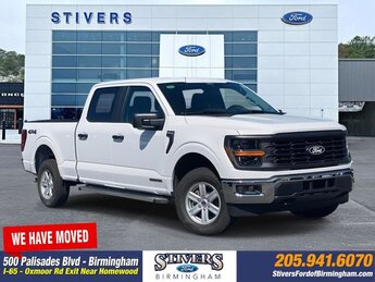 2025 Oxford White Ford F-150 XL Truck 4X4 4 Door 3.5L PowerBoost Full-Hybrid V6 Engine
