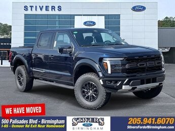 2025 Antimatter Blue Metallic Ford F-150 Raptor 4X4 4 Door 3.5L V6 EcoBoost Engine Automatic